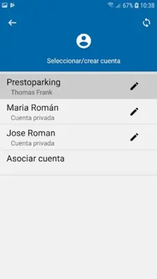 PrestoParking android App screenshot 5