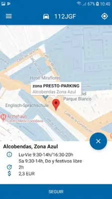 PrestoParking android App screenshot 6